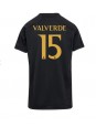 Real Madrid Federico Valverde #15 Kolmaspaita Naisten 2023-24 Lyhythihainen